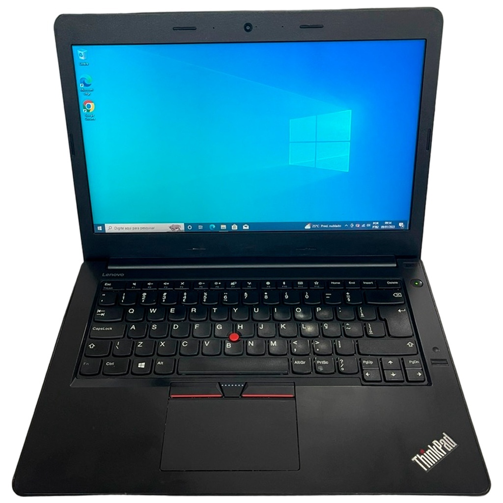 Notebook Lenovo Thinkpad I5 8gb 256 gb Ssd Com Biometria