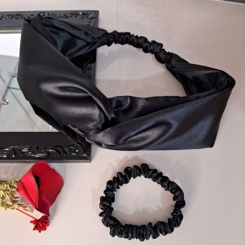 Faixa De Cabelo Turbante/ Faixa de turbante Cetim
