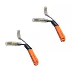 Par Adaptador Conector Plug Pisca Seta Titan Fan 160 Cb 250f
