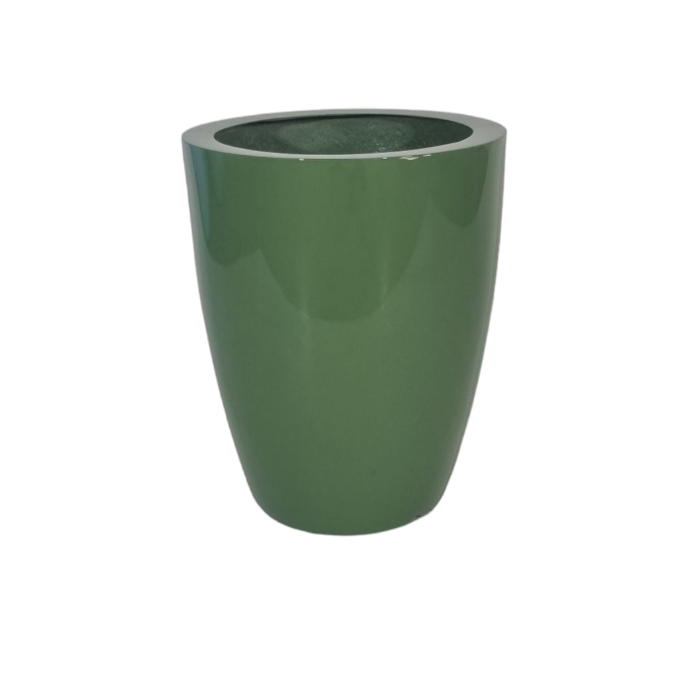 Vaso fibra de vidro Vaso decorativo para casa, decoração e jardim 43cm Ágata P