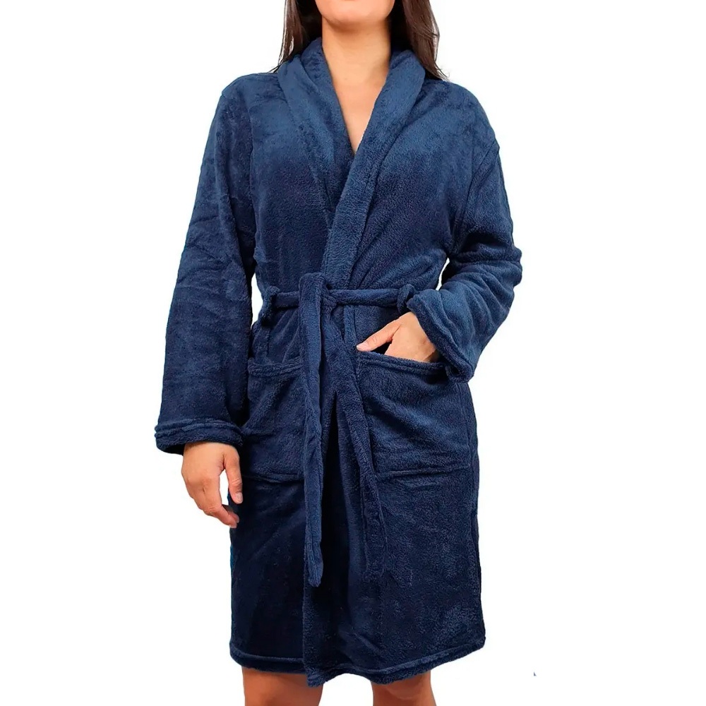 Roupão Kimono Felpudo Unisex Microfibra Macio Pós Banho