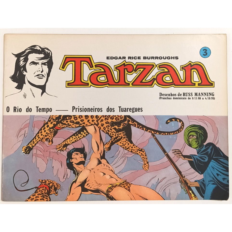 Tarzan, Russ Manning nº3. Ebal -1977.