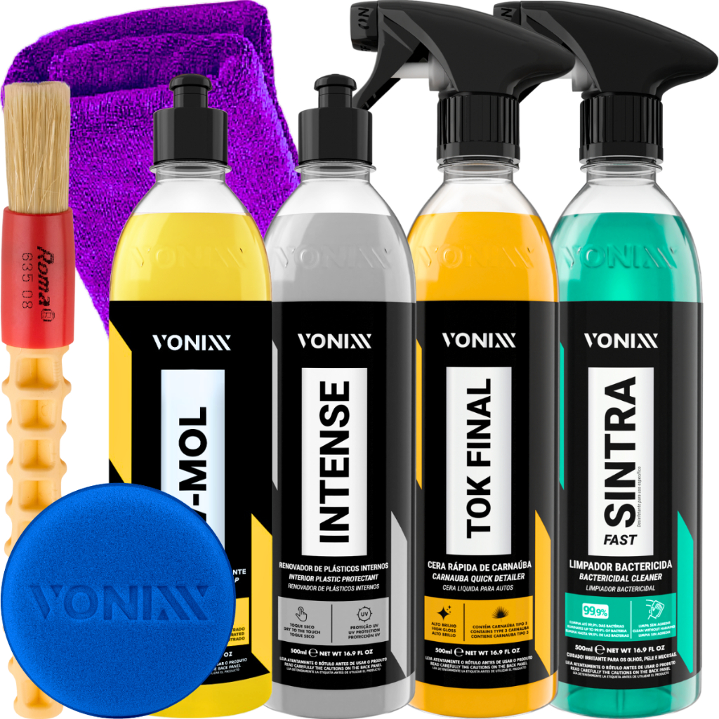 Kit Shampoo V-Mol Cera Tok Final Sintra Fast Intense Vonixx