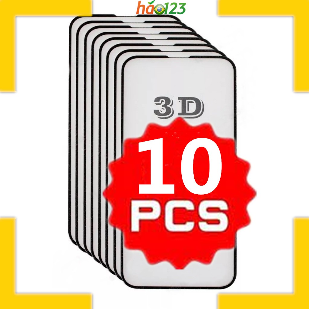 Kit 10 Película De Vidro Temperado 3D Motorola Moto G51 G71 G22 G32 G42 G52 G62 G72 G82 G100 G200 G53 G73 G14 G54 G84