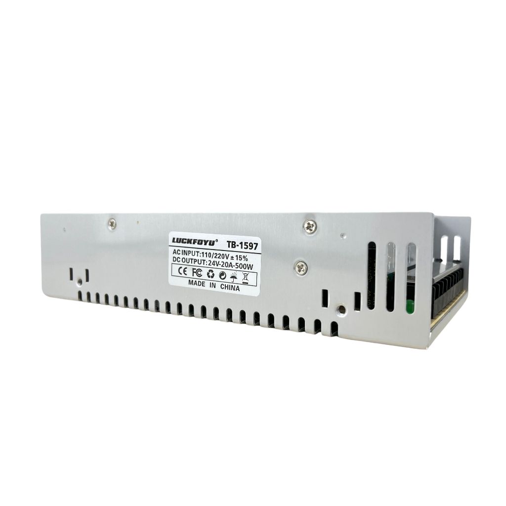 Fonte de Alimentação Chaveada DC 20A 20000mA 24V AC 100-220V Bivolt TYF