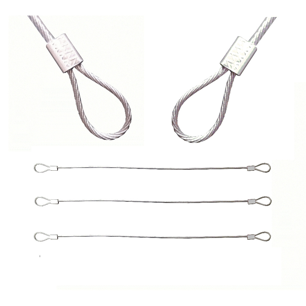 Lacre de Mala em Aço para travar ziper de Bagagem, Mochila etc