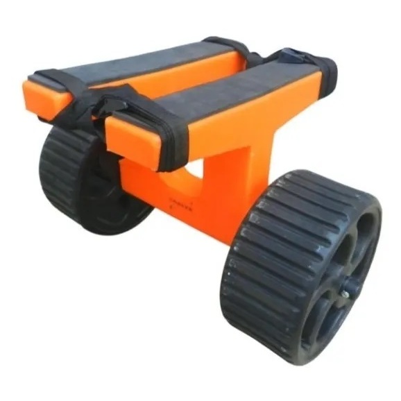 Carrinho de Caiaque Para Transporte De Caiaker Caiaqui Caiaki