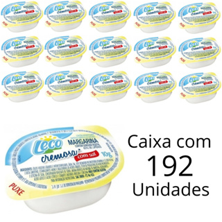 Margarina Leco Cremosa Vigor Em Sachê Blister De 10g Caixa Com 192 Unidades Para Hotel e Pousada em Oferta na Shopee