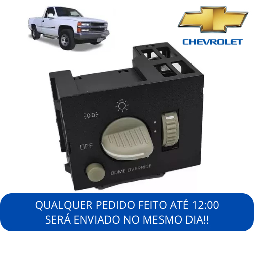 Botão Interruptor Farol Luz Silverado 1995 1996 1997 1998 1999 Suburban Tahoe Astro Gmc Safari Yukon