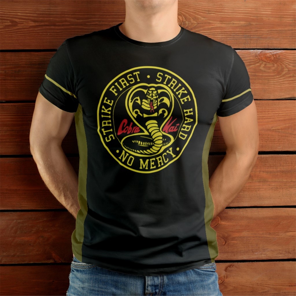 Camiseta Dry Fit Cobra Kai Karate Kid Série Kobra Cai - TOTAL - No Sense