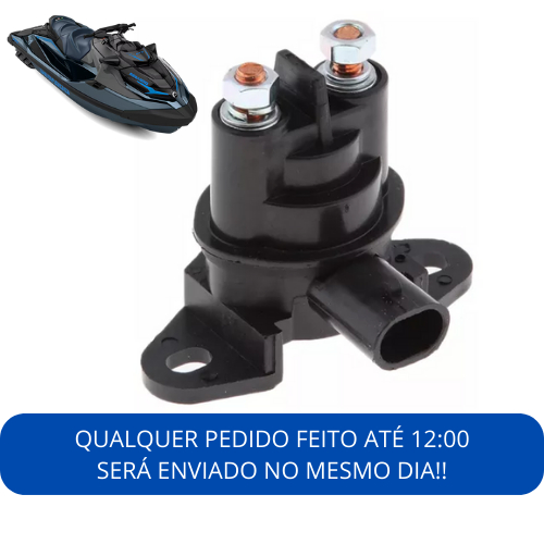 Rele Solenoide Partida Arranque Jet Ski Sea Doo Gtx Gti Rxp Rxt Gts Wake