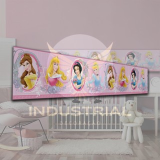 Faixa Decorativa Adesivo Parede Border Infantil Princesas em Oferta na Shopee