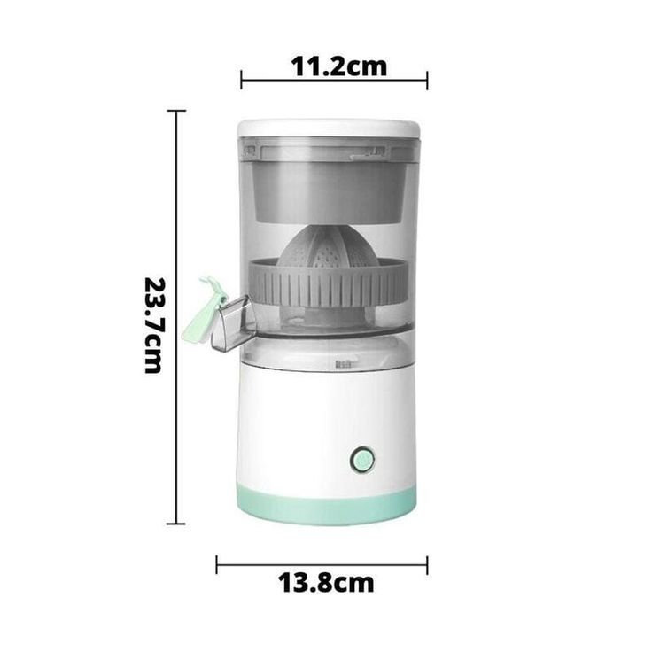 Espremedor De Laranja Frutas Elétrico Portátil Bivolt Extrator Recarregável USB — imagem 2 de 2