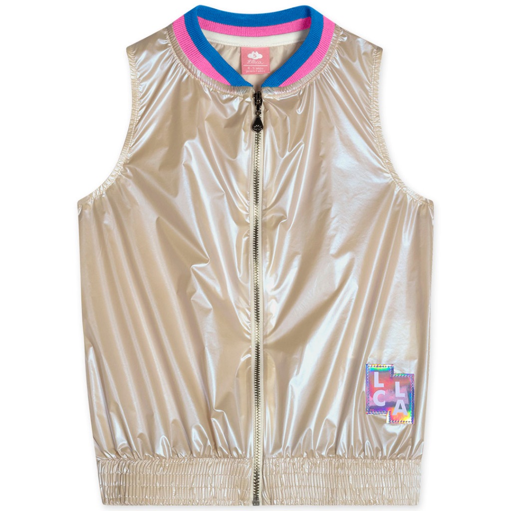 Colete Glow Infantil Feminino Lilica em Oferta na Shopee