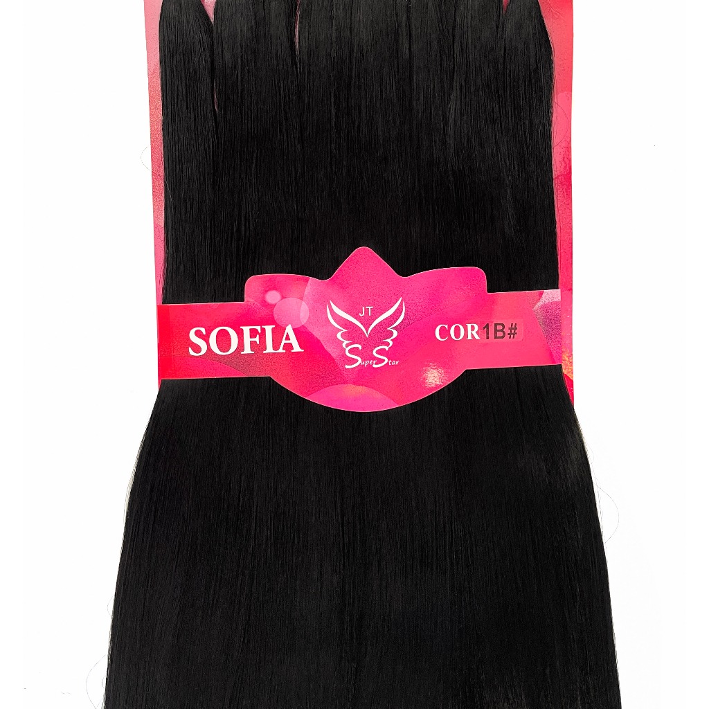 Cabelo Orgânico Liso - Sofia - Super Star 80cm 320gr