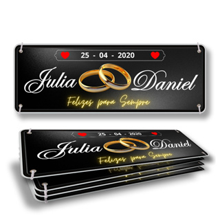 Placa de Noiva para Fotos Casamento Decorativa para Carro em Oferta na Shopee