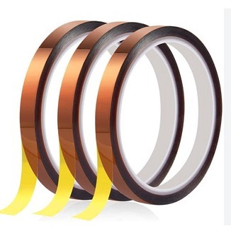 1, 2, 3, 4, 5 unidades Fita Kapton Sublimação 8 mm Térmica Poliamida Altas Temperaturas 33m em Oferta na Shopee
