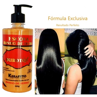 Hidratação De Cabelo Profissional  E Recuperação banho de brilho | Kerafyto 500g -  Ouroto...