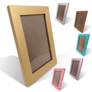 Moldura Porta Retrato Decorativo Foto 10x15cm com Vidro Cores Metalizadas ou Glitter em Oferta na Shopee