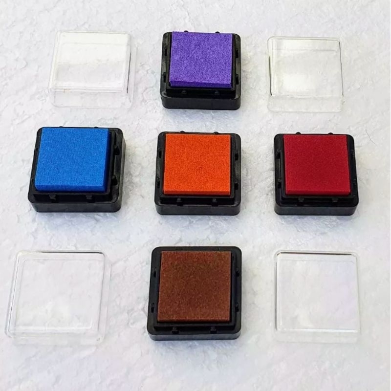 Super Carimbeiras Coloridas P Scrapbook , Árvore Digital E Carimbos  Kit C 5 Pcs 5 Cores