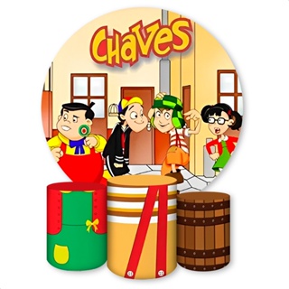 Kit Capa Painel Redondo + Trio Cilindros Veste Fácil Tema CH em Oferta na Shopee