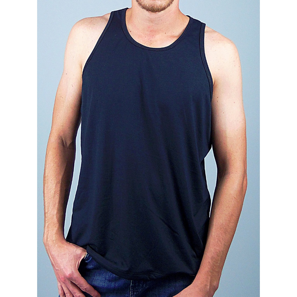 Camiseta Regata Masculino Preta Lisa Tee - No Sense