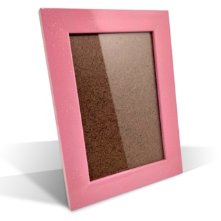 Porta Retrato com Glitter para Fotos 10x15 Infantil Rosa Azul Com Vidro em Oferta na Shopee
