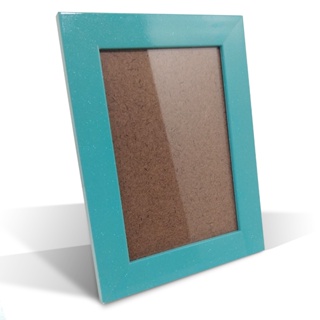 Porta Retrato Linha Glitter Com Vidro Azul e Pink Glitter em Oferta na Shopee