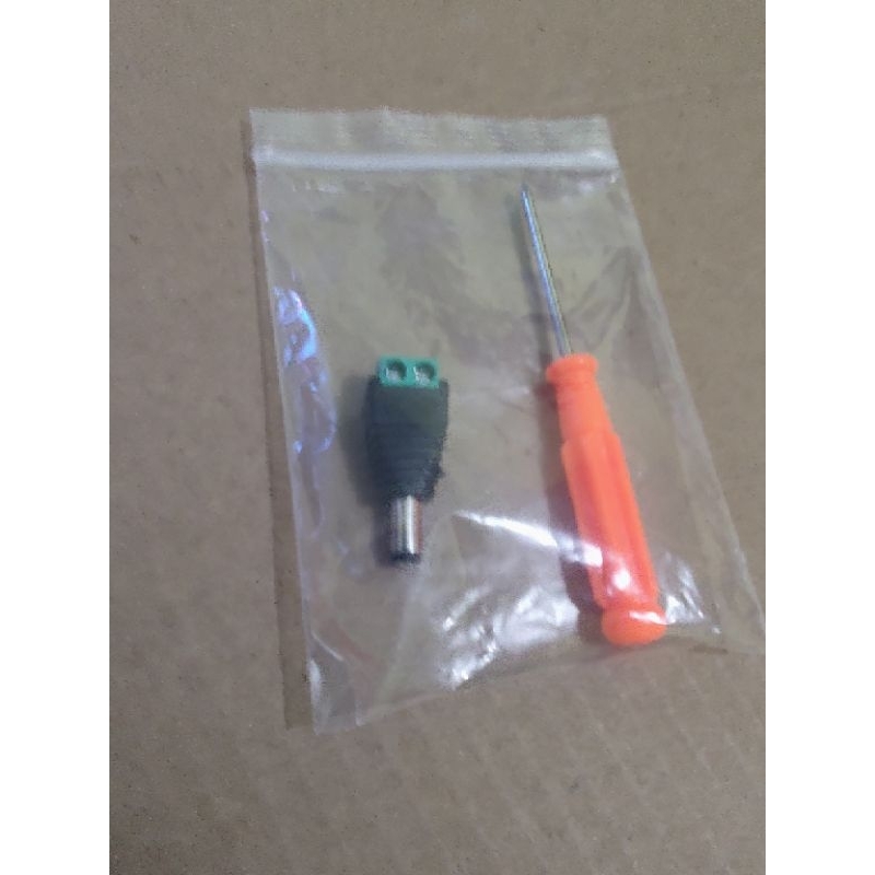 Chave Philips mais Plug P4 para amplificador ou câmeras