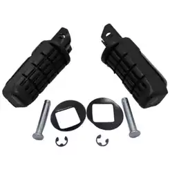 Par Pedaleira Traseira Dianteira Cbx Twister 250 Cb 300 Strada Titan 150