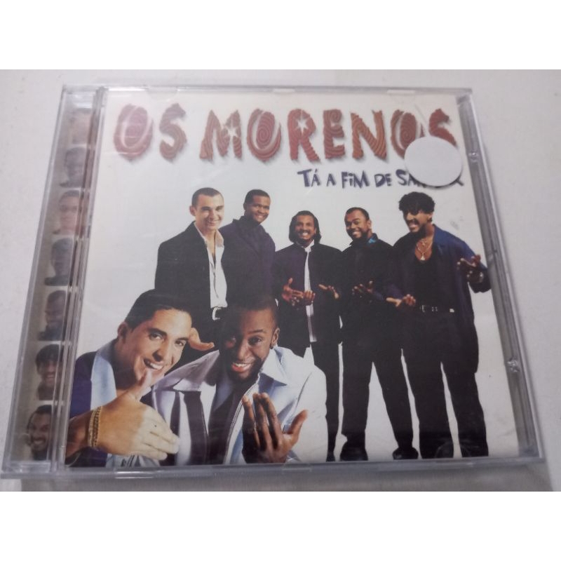 Cd Os Morenos tá a fim de sambar encarte poster