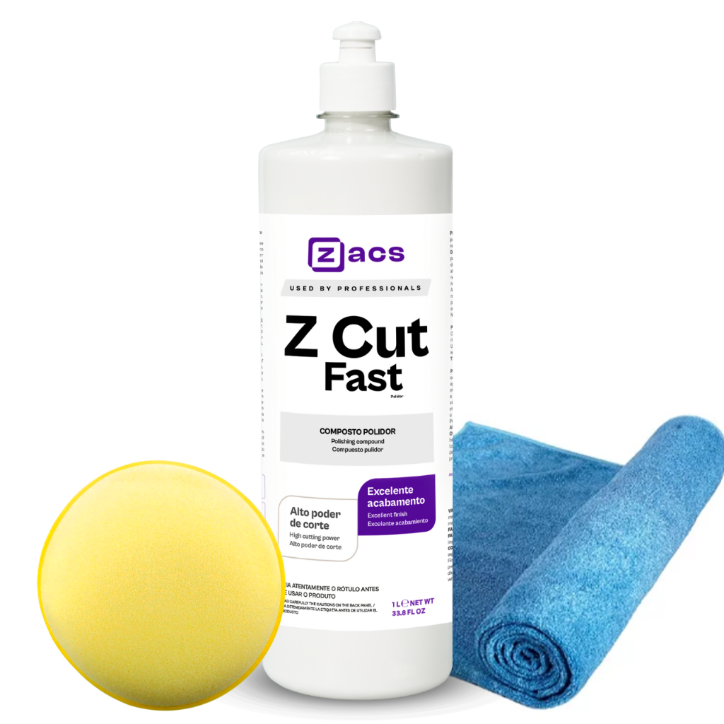 Z Cut Fast 1L Polidor de Corte Composto Polidor Polimento Automotivo 1 Litro Primeira Etapa Etapa 1 Polir Carro Moto em Oferta na Shopee