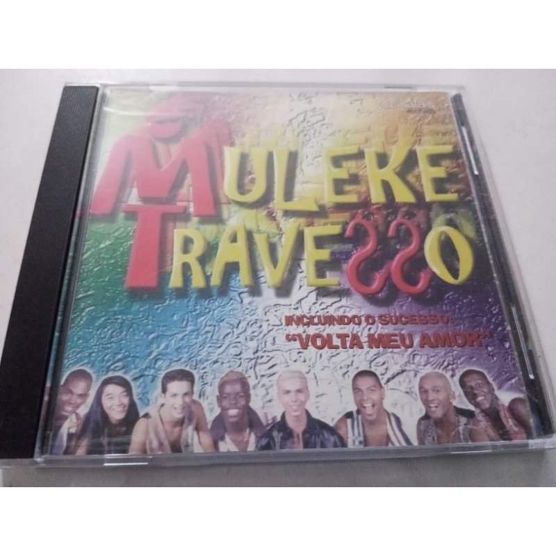 Cd Muleke Travesso volta meu amor samba e pagode encarte com letras