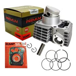 Kit Cilindro Motor 190cc Cg Titan Fan Bros 150 Pistão 64,5mm Kmp Premium