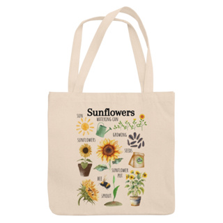 Bolsa Sacola Ecobag Com e Sem Zíper Natureza Flores Girassol Sunflowers 100% Algodão G.149 em Oferta na Shopee