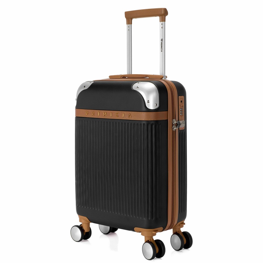 Mala De Viagem PP Primicia Bordo Reforçada Padrão Anac Resistente Cadeado Senha TSA