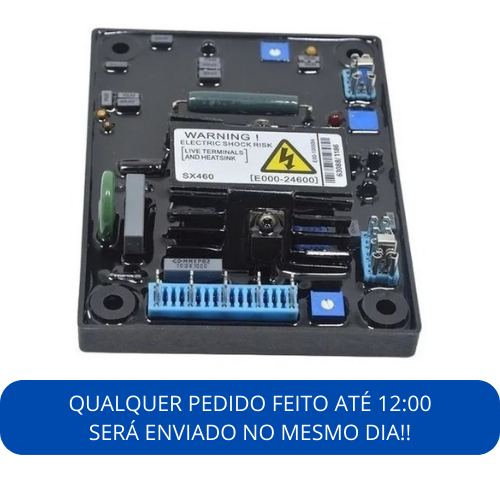 Regulador De Tensão Avr Sx460 Stamford Weg Cummins Negrin