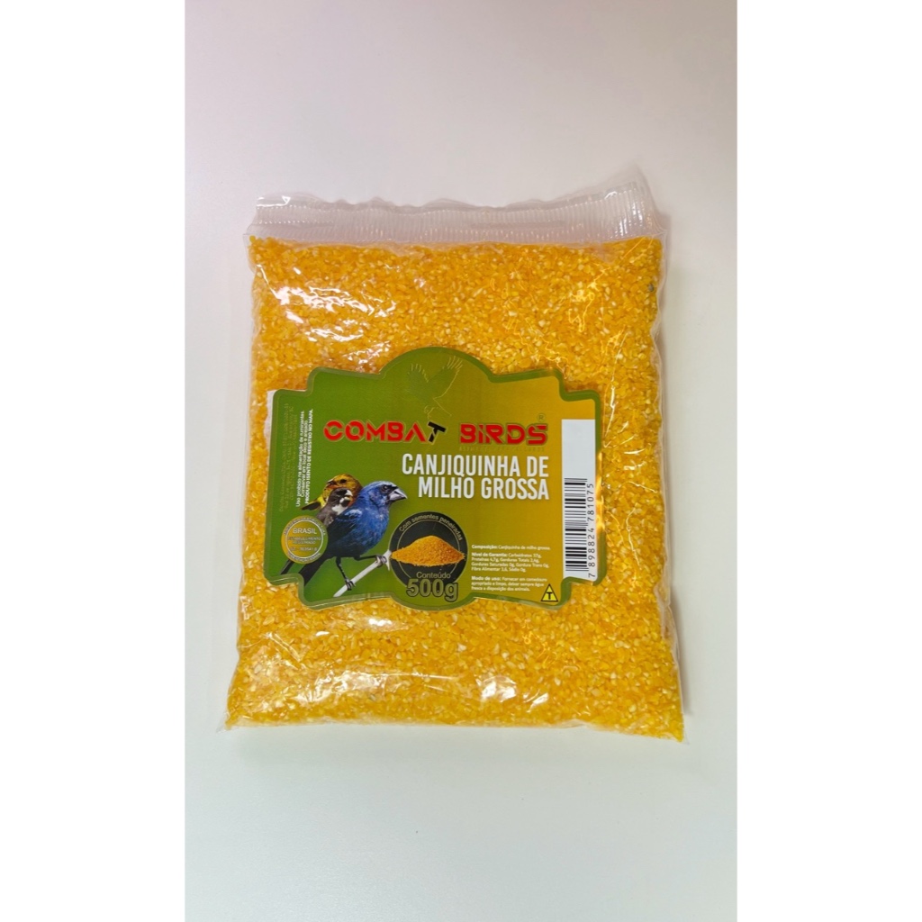 CANJIQUINHA DE MILHO GROSSA - ALIMENTOS PARA PÁSSAROS