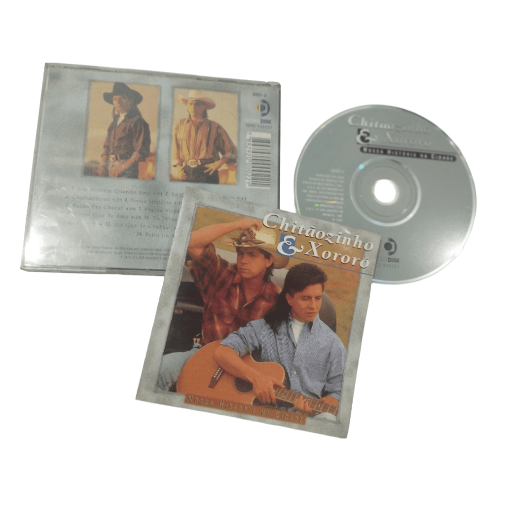 Cd - Chitãozinho & Xororó - Nossa História na Cidade
