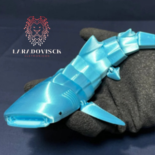 Tubarão-Baleia Articulado De Brinquedo Impresso em 3D em Oferta na Shopee