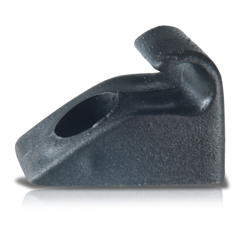 PAR SUPORTE DO QUEBRA SOL VW GOL/ VOYAGE/ PARATI/ SAVEIRO GI 90/94 SANTANA 86/90 FUSCA/ PASSAT 71/96 OPALA/ CARAVAN PRETO