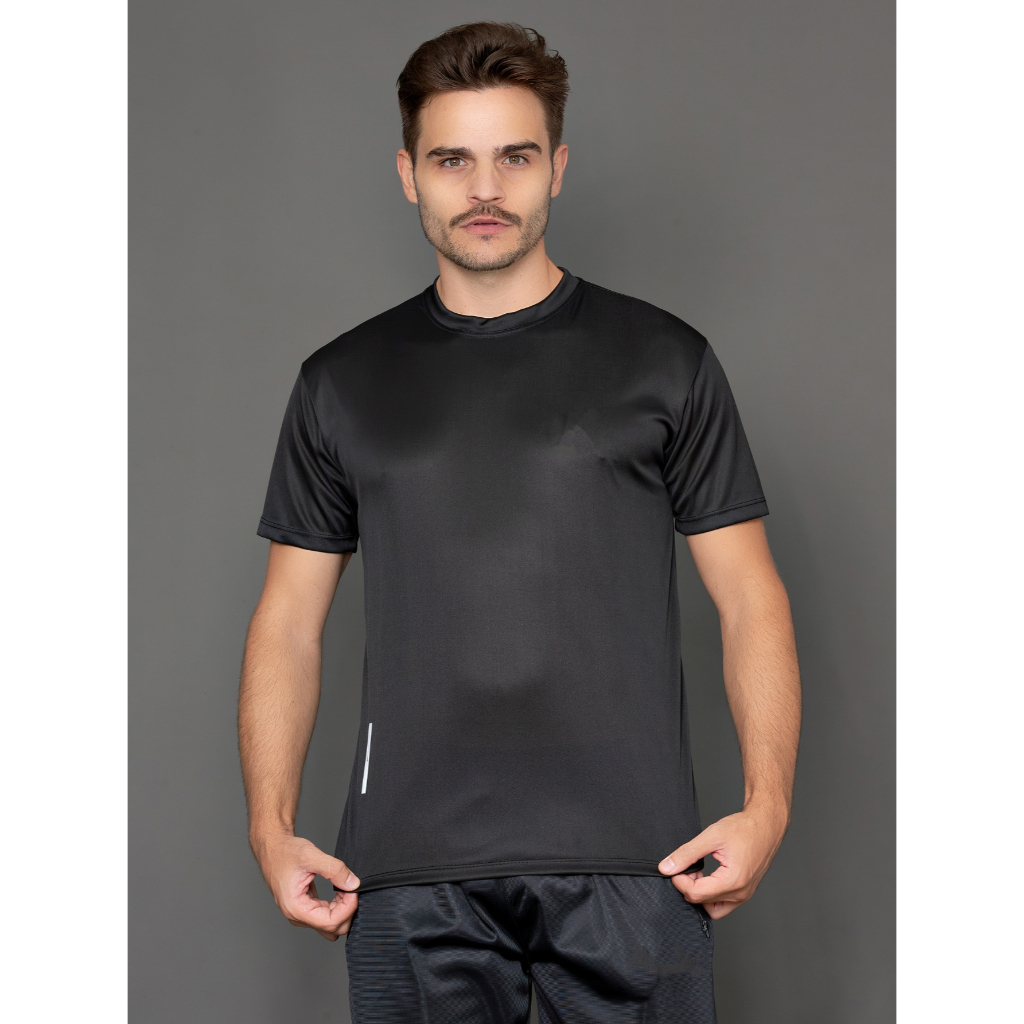 Camisa masculina dryfit LISA Basica Para academia corrida treino caminhada bike Camisa Masculino