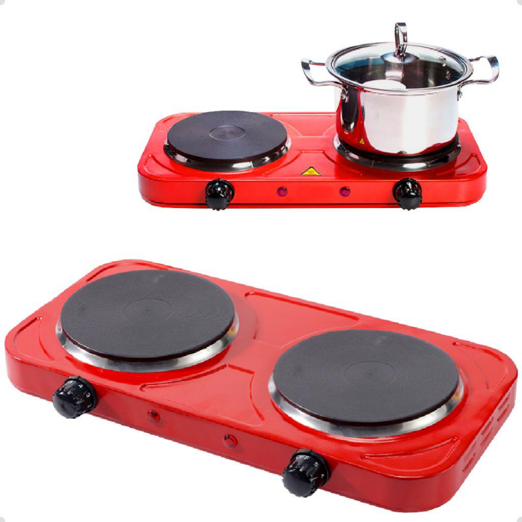 Fogareiro Fogão Indução Elétrico Duas Bocas Disco Prancha 2000 Watts Cooktop Panela Cozinha em Oferta na Shopee