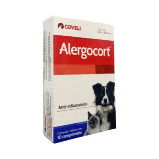 Alergocort 10 Comprimidos Coveli em Oferta na Shopee