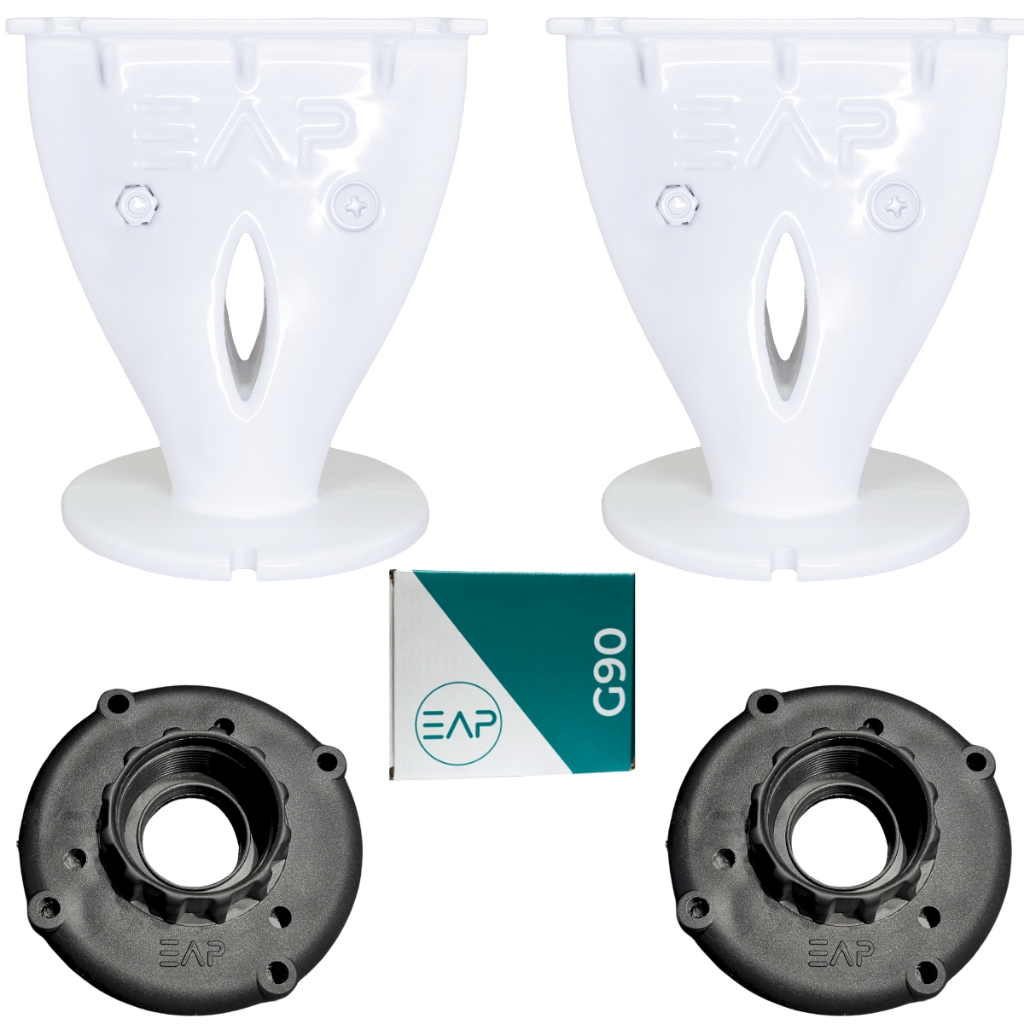 Guia de Ondas Eap G90 2 Unidades Com Adaptador Rosca Para Driver 1 Polegada Driver Eap Estranho Audio Partes p400 Titanio em Oferta na Shopee