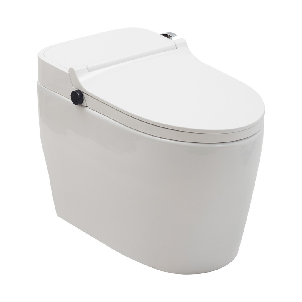 Vaso Sanitário Monobloco Caixa Acoplada Privada Bidê Celestita Pingoo - Branco