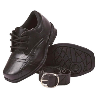 Sapato Sapatinho Social Cadarço Infantil Menino Com Cinto Masculino Menino Casamento Batizado em Oferta na Shopee