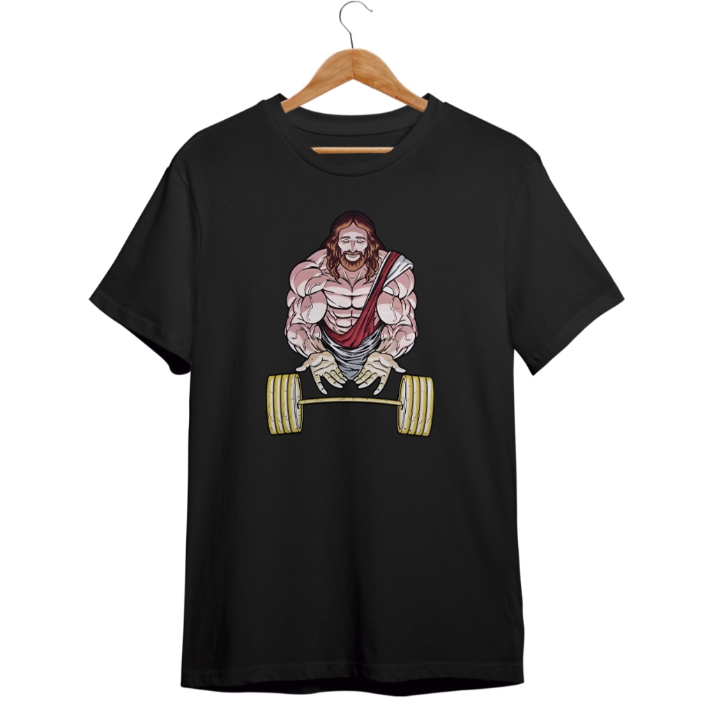 Camiseta Oversized Lord Treino Abençoado Streetwear Academia Unisex 100% Algodão Leve Confortável