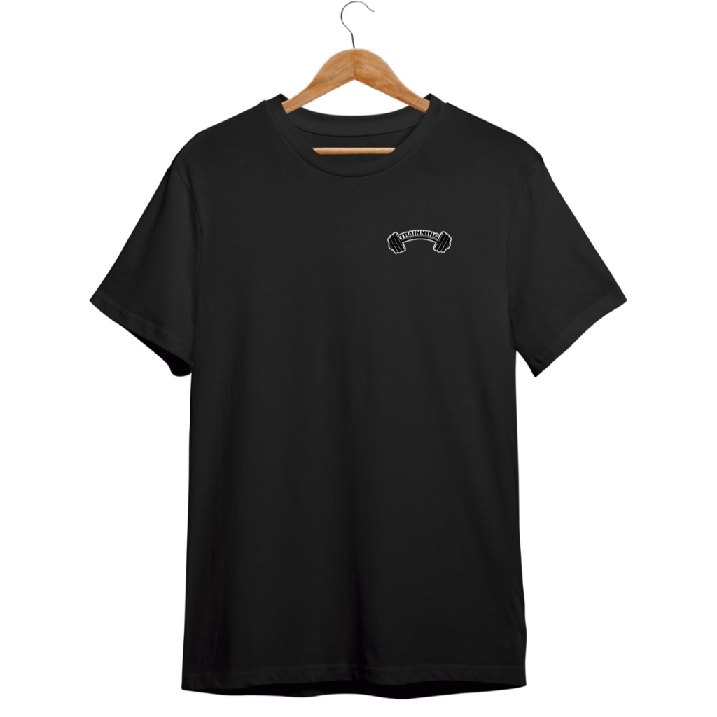 Camiseta Oversized Básica Trainning Streetwear Academia Unisex 100% Algodão Leve Confortável