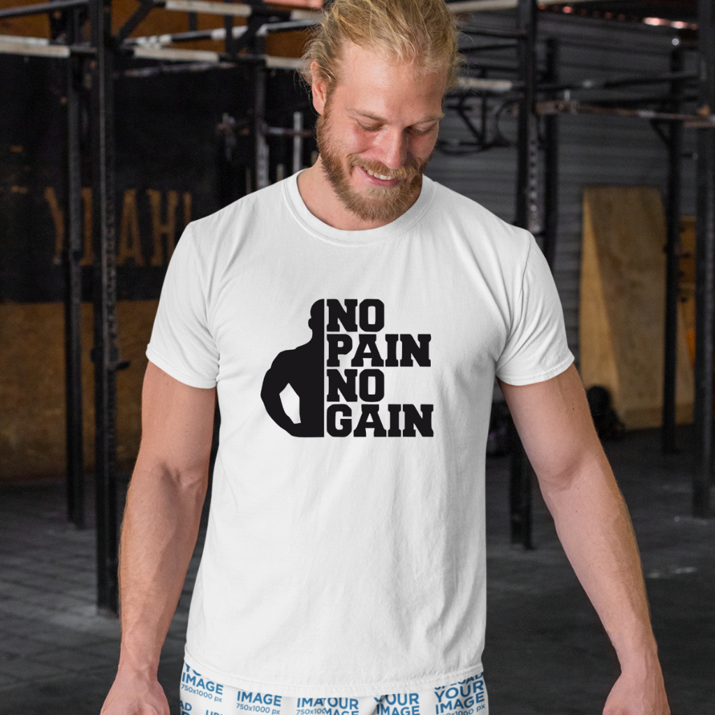 Camisa Camiseta Masculina Fitness Fit Estampas Variadas Branco do P ao G1 Academia Treino Crossfit
